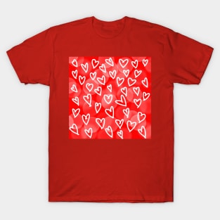 Love is in the Air! Hearts T-Shirt